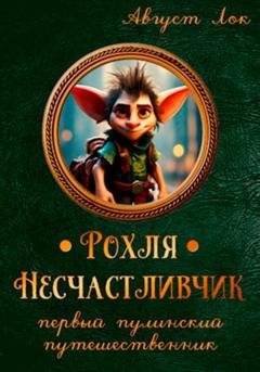Обложка книги «Рохля Несчастливчик – первый пулинский путешественник» — Август Лок