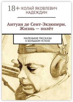 Обложка книги «Антуан де Сент-Экзюпери. Жизнь – полёт. Маленькие рассказы о большом успехе» — Николай Яковлевич Надеждин