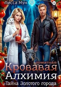 Обложка книги «Кровавая алхимия: тайна Золотого города» — Лисса Мун