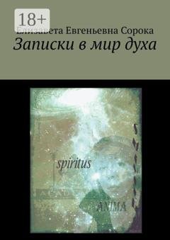 Обложка книги «Записки в мир духа» — Елизавета Евгеньевна Сорока