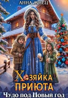 Обложка книги «Хозяйка приюта. Чудо под Новый год» — Анна Жнец