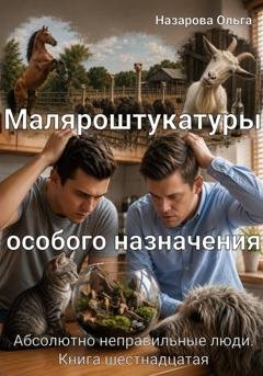 Обложка книги «Маляроштукатуры особого назначения» — Ольга Назарова